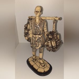 Vintage Japanese resin figurine.